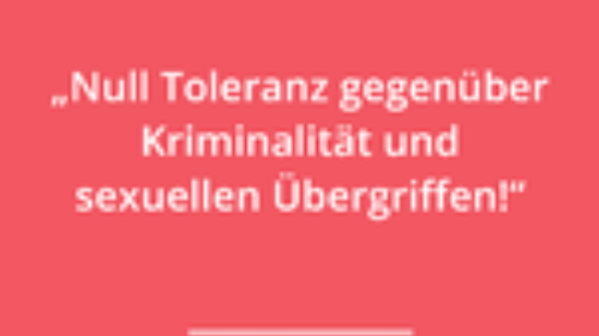 Null Toleranz Gegen _ber Kriminalit _t Und Sexuellen _ Bergriffen-grafik