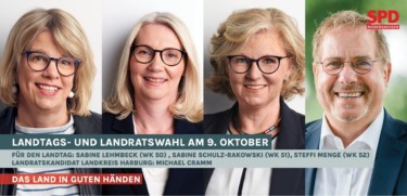 Landtagskandidatinnen und Landratskandidat