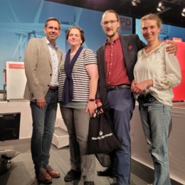 Landesparteitag Aurich Olaf Lies und Delegierte