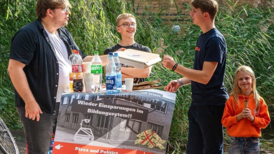 Pizza and Politics in Buchholz in der Nordheide